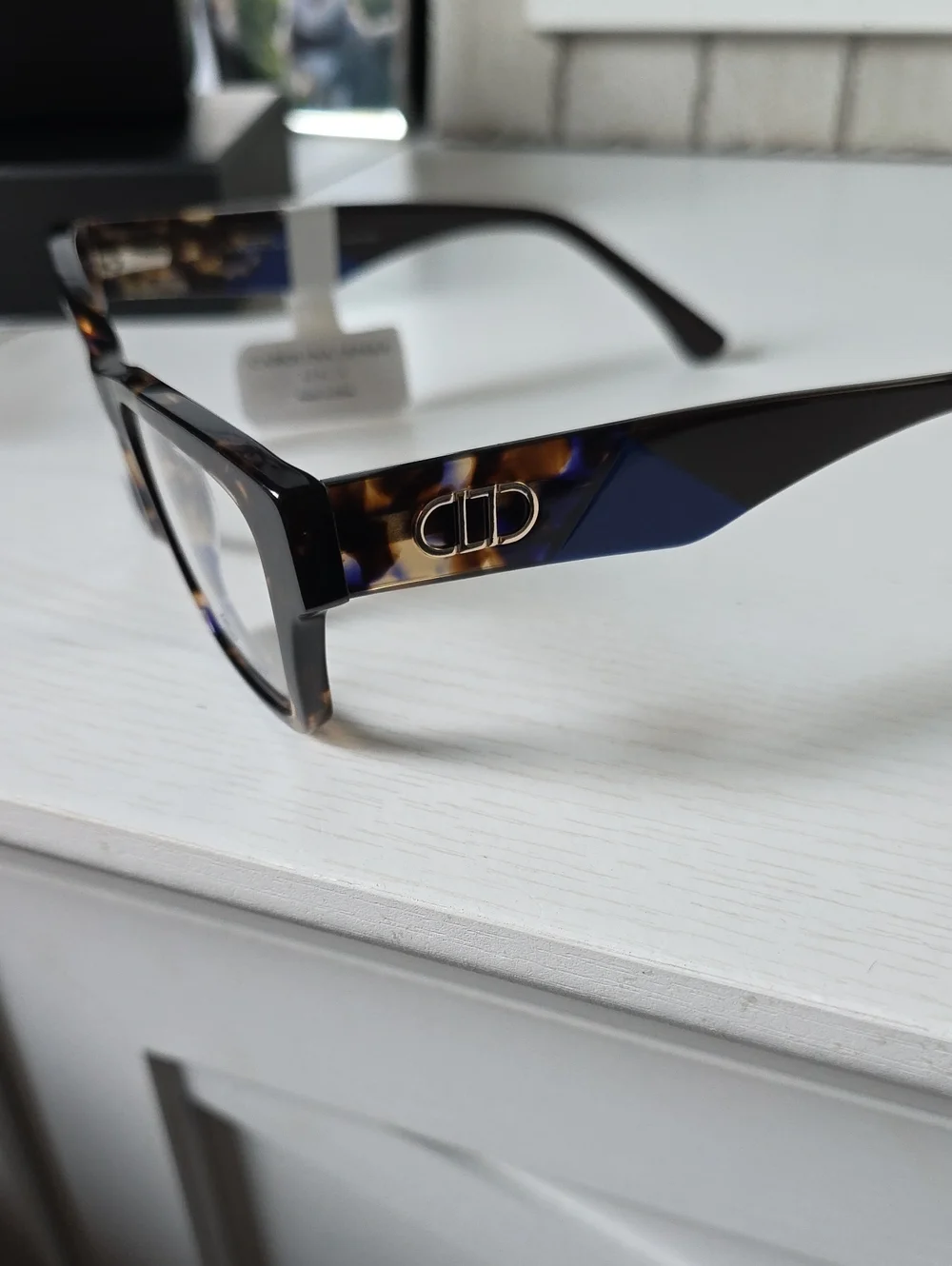 Carolina Lemke Tortoiseshell Demi Blue Optical Glasses